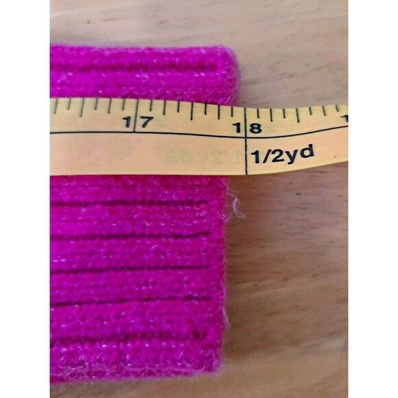 American Eagle Oversized Size L Pink Bandana Paisley Pullover Sweater SMALL FLAW - Picture 9 of 15